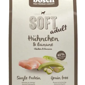 bosch SOFT adult Hühnchen & Banane 1kg Hundetrockenfutter Meistverkauft